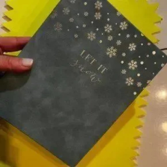 "Let It Snow"‎ Holiday Lined Notebooks, Set of 2 (New, 128 Pages Each) - Picture 8 of 15